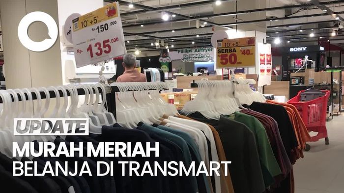 Murah Meriah! Beli Baju di Transmart Ful Day Sale Mulai Rp 50 Ribuan