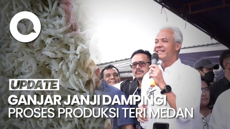 Teri Medan Potensi Go Internasional, Ganjar Janji Beri Pendampingan Produksi