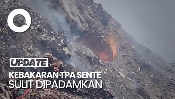 Sulit Dipadamkan, Status Kebakaran TPA Sente Naik Jadi Siaga Darurat
