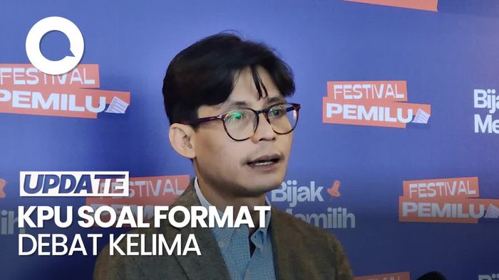KPU Pastikan Tak Ada Perubahan Format Debat Kelima Pilpres