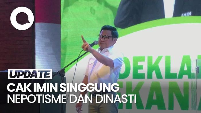 Cak Imin: Dinasti dan Nepotisme Itu Perilaku Politik Prasejarah!
