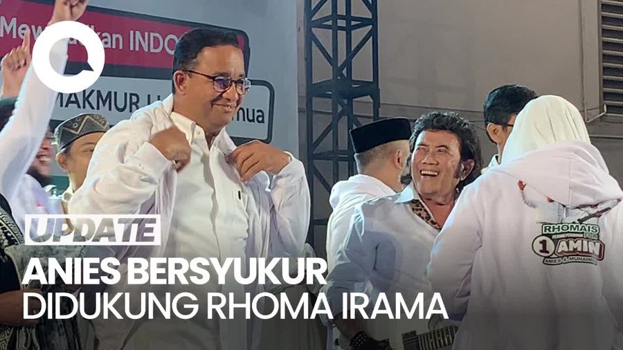 Anies: Kalau di Sana Punya Bansos, Kita Punya Rhoma Irama