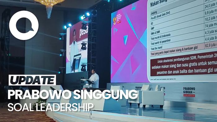 Prabowo: Kalau Ada Senior yang Kurang, Jangan Dijelekin Depan Orang Lain