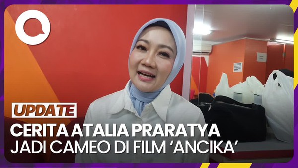 Cerita Atalia Praratya Jadi Cameo Guru Les di Film Ancika