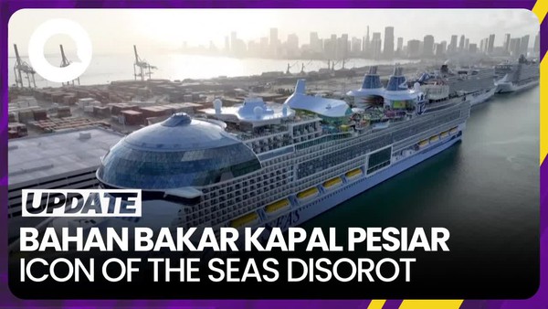 Kekhawatiran Emisi Metana di Balik Pelayaran Kapal Pesiar Icon of the Seas