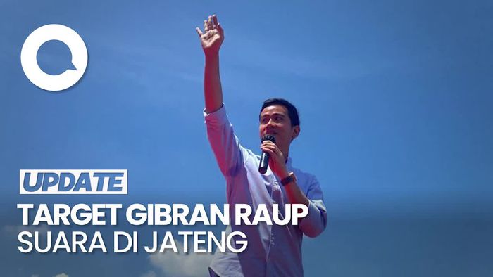 Ditanya Target Suara Jateng, Gibran: Tiap Minggu kan Ada Survei Terbaru