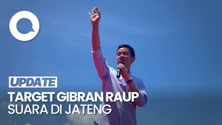 Ditanya Target Suara Jateng, Gibran: Tiap Minggu kan Ada Survei Terbaru