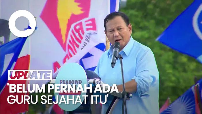 Saat Prabowo Lagi-lagi Singgung Nilai 11 dari Anies