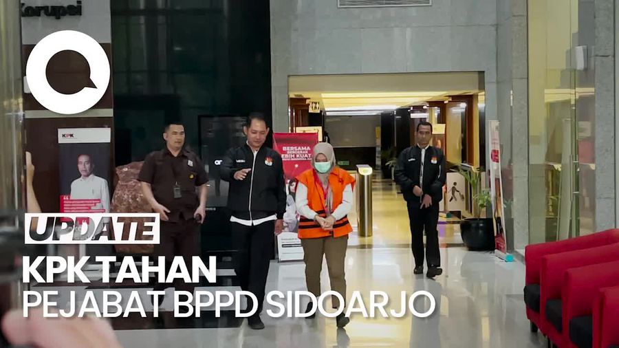 KPK Tahan Pejabat BPPD Sidoarjo di Kasus Pemotongan Insentif Senilai Rp 2,7 M