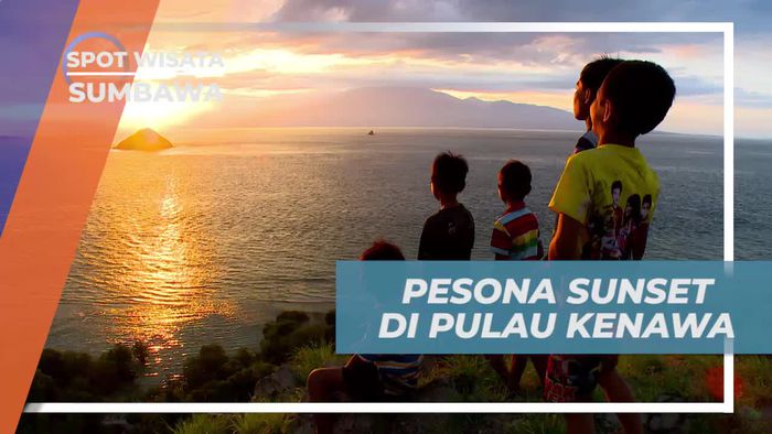 Menikmati Keindahan Panorama Sunset di Pulau Kenawa Sumbawa