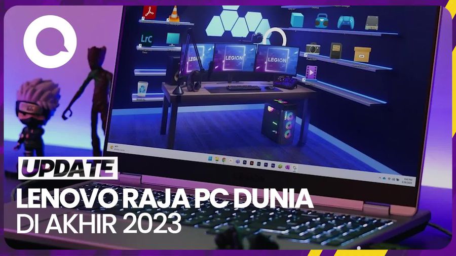 Lenovo Jadi PC Terlaris Dunia di Kuartal Akhir 2023