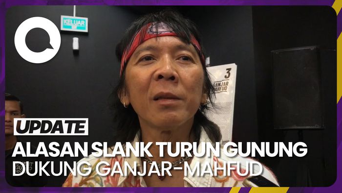Pesan Ganjar di Lagu Salam M3tal Slank: Jangan Serang Jokowi
