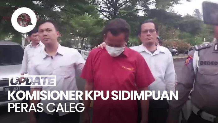 Komisioner KPU Sidimpuan Jadi Tersangka Pemerasan Caleg