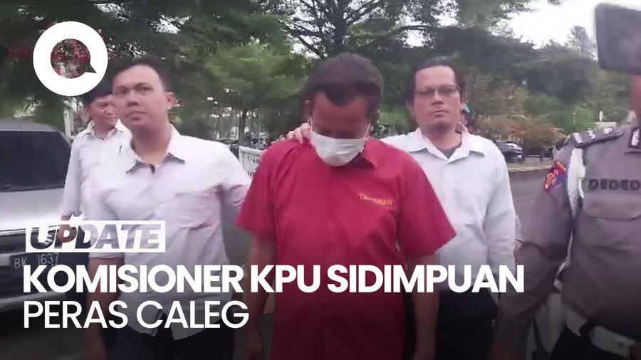 Komisioner KPU Sidimpuan Jadi Tersangka Pemerasan Caleg
