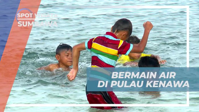 Bermain Air Seru di Pulau Kenawa Sumbawa