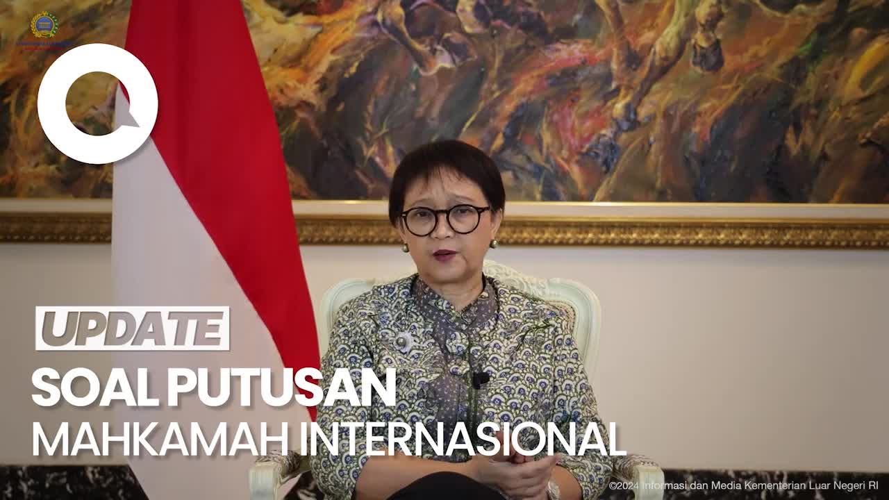 RI Minta Israel Patuhi Perintah Mahkamah Internasional!