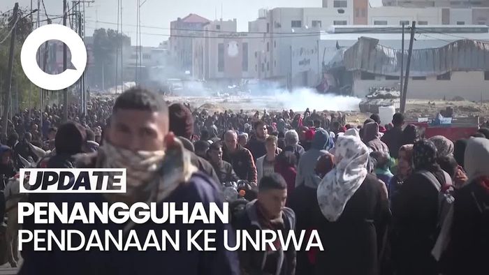 AS Cs Setop Danai UNRWA, Palestina: Sejalan Israel Mau Pindah Warga Gaza ke Mesir