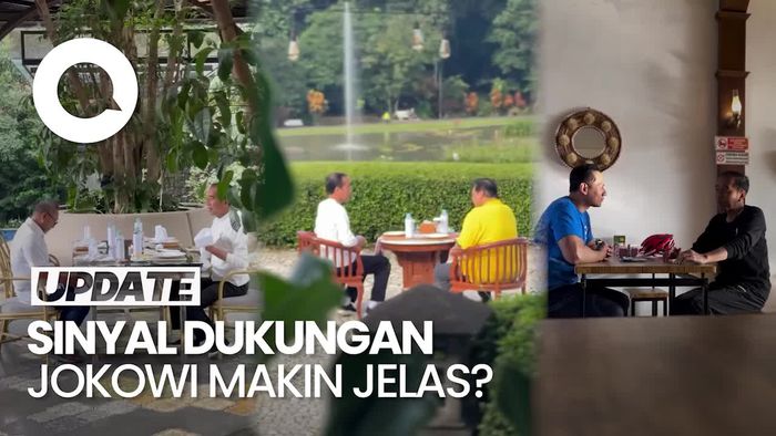 Jokowi Bertemu Satu Per Satu Ketum Parpol KIM, Tegaskan Dukungan ke 02?