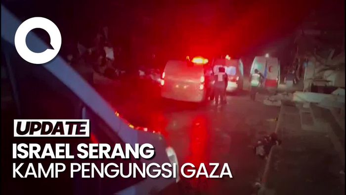 Israel Serang Kamp Pengungsi di Gaza, Sedikitnya 10 Orang Tewas