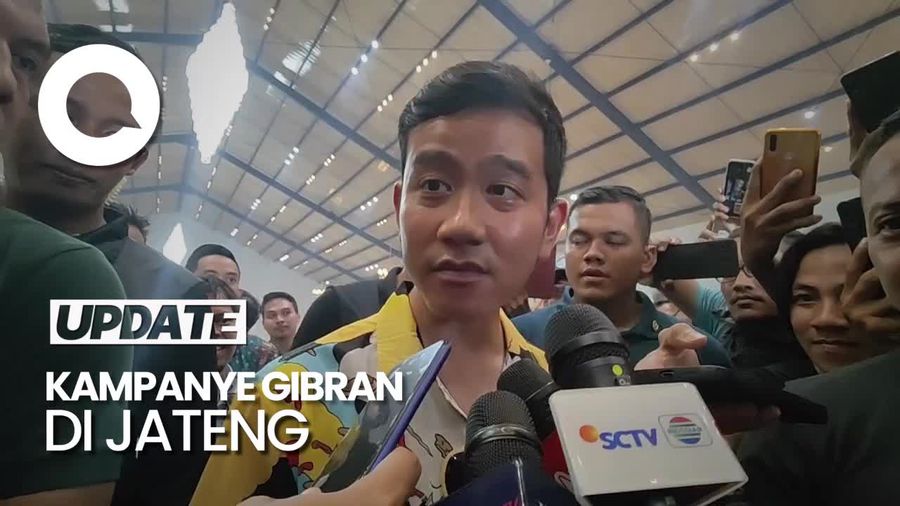 Kampanye di Jateng, Gibran Sebut Getarkan Kandang Banteng