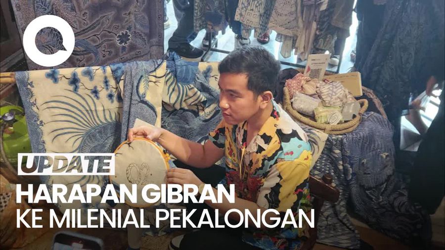 Gibran Harap Anak Muda Pekalongan Lanjutkan Usaha Batik Orang Tuanya