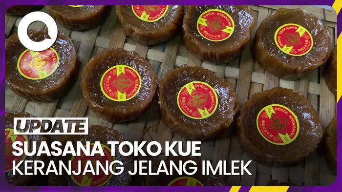 Melihat Proses Produksi Kue Keranjang Khas Imlek di Bandung