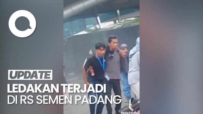 Ledakan Terjadi di RS Semen Padang, Pengunjung Berhamburan-Pasien Dievakuasi