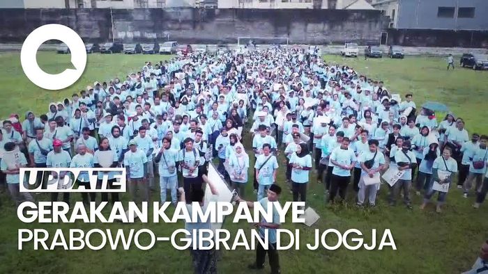 Relawan Samawi Kampanyekan Prabowo-Gibran di Jogja Secara Door to Door