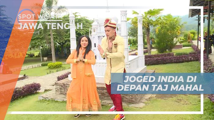 Seru-seruan Berjoget ala Penari India di Depan Taj Mahal, Banyumas