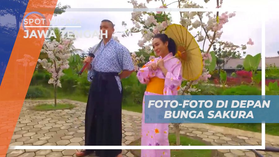 Abadikan Momen Seru Bergaya Ala Orang Jepang, Banyumas