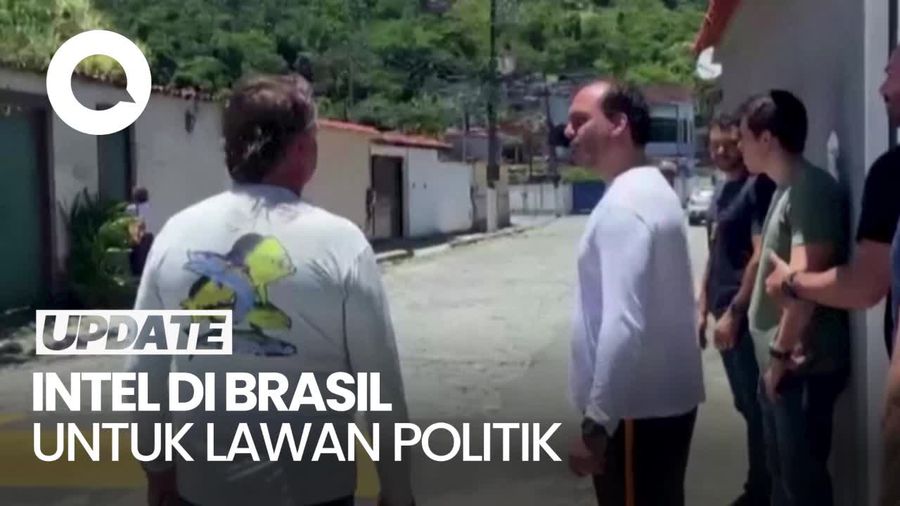Anak Eks Presiden Brasil Diduga Pakai Intel untuk Pantau Lawan Politik