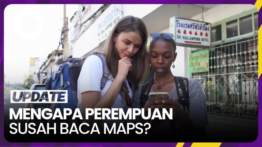 Studi Ungkap Penyebab Perempuan Susah Baca Maps