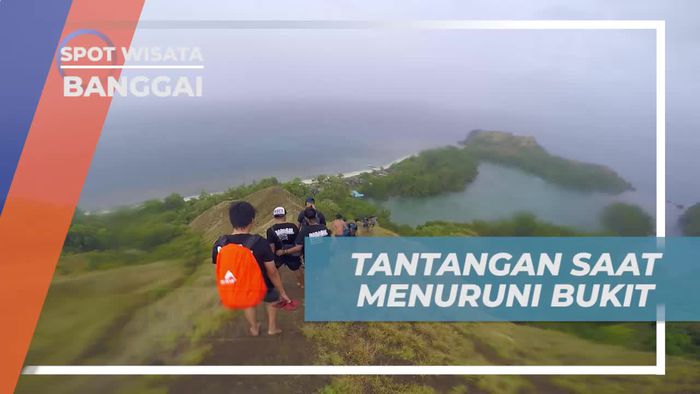 Menuruni Bukit Saat Hujan, Tantangan di Pulau Dua Banggai