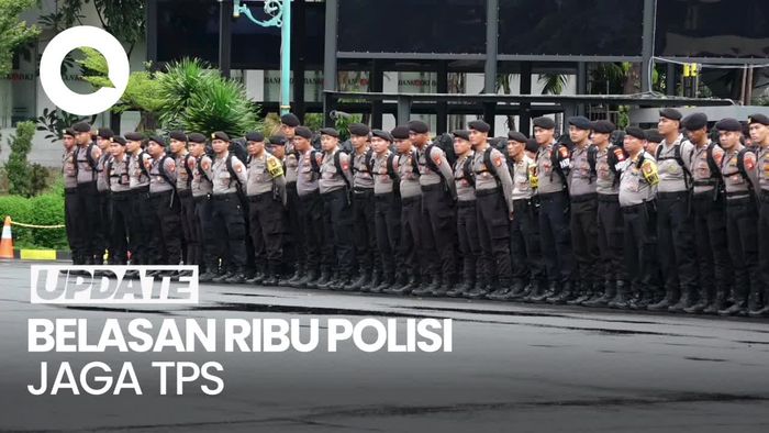 Polda Metro Jaya Kerahkan 11.385 Personel Amankan TPS Pilpres 2024