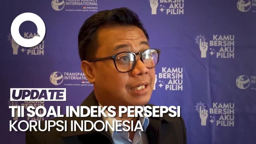 Deputi TII Sebut Politik Bikin Indeks Persepsi Korupsi Indonesia Jadi Stagnan