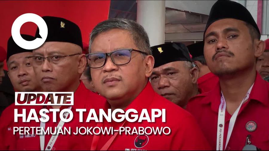 Jokowi-Prabowo Makan Bakso, Hasto: Mungkin Mau Makan Jagung Nggak Tumbuh