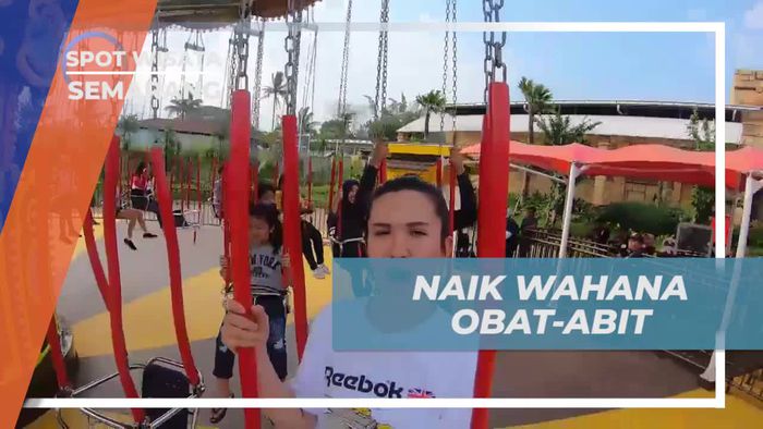 Uji Adrenalin Naik Wahana Obat-abit yang Ekstrim di Semarang