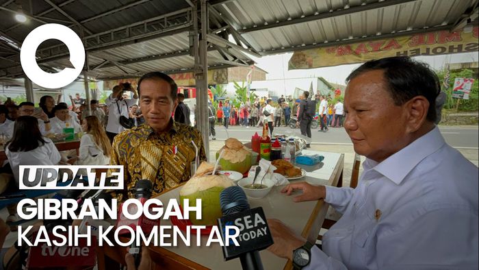 Gibran soal Jokowi Makan Bakso Bareng Prabowo: Kapan Itu? Saya Nggak Diajak