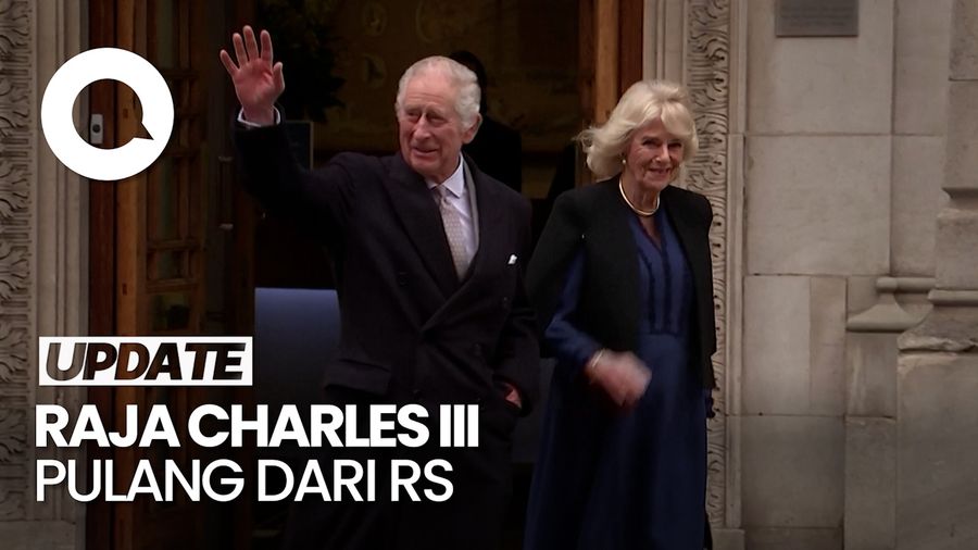 Raja Charles III Pulang dari RS Setelah Perawatan Pembesaran Prostat