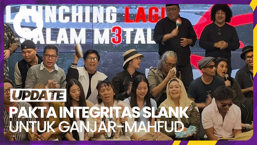 Revolusi Cinta Slank untuk Dukung Ganjar-Mahfud