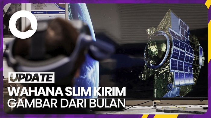 Wahana SLIM Milik Jepang di Bulan Kembali Aktif