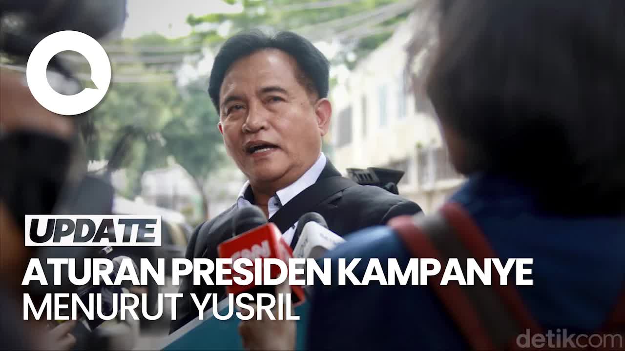 Saat Yusril Bawa-bawa UUD 1945 Bahas soal Presiden Boleh Kampanye