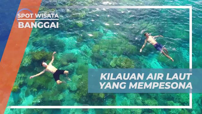 Melihat Keindahan Kilau Mempesona Air Laut Pulau Kecil Banggai