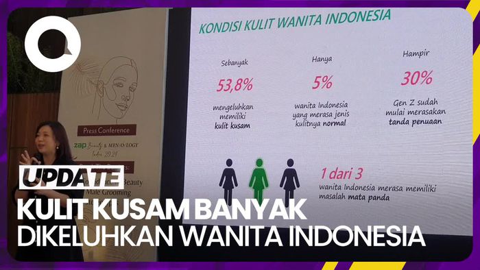 Survei: Wanita Indonesia Paling Takut Kulitnya Kusam