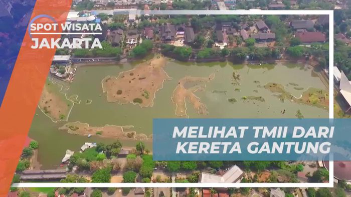 Melihat Keindahan Taman Mini Indonesia Indah Dari Kereta Gantung, Jakarta