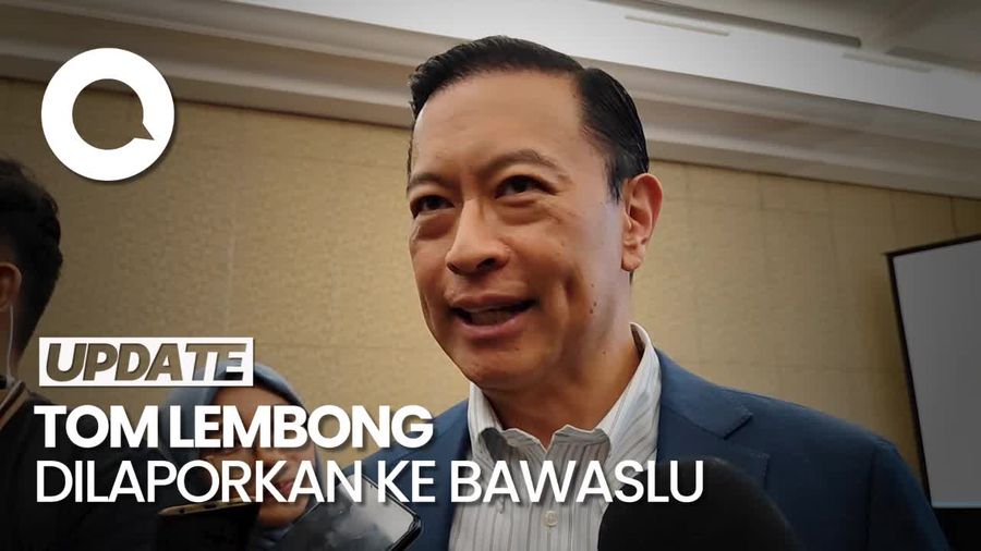 Respons Tom Lembong Seusai Dilaporkan soal Dugaan Unggah Pasal Palsu