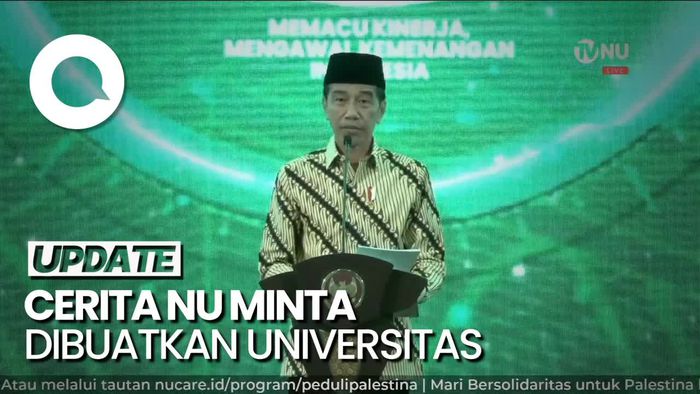 Jokowi Cerita NU Minta Dibuatkan Kampus: Organisasi Lain Punya
