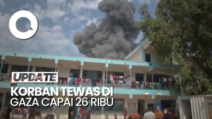 Korban Tewas Akibat Serangan Israel di Gaza Capai 26.750 Orang