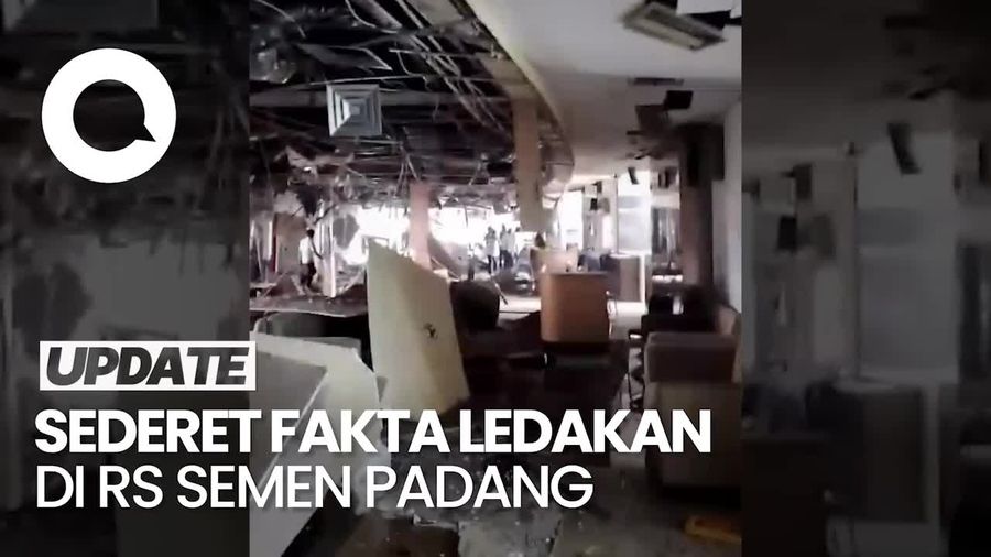 Fakta-Fakta Ledakan di RS Semen Padang: Dipicu Gas-102 Pasien Dievakuasi