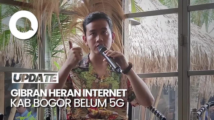 Internet Kabupaten Bogor Lemot, Gibran: Soalnya Kemarin Menterinya Korupsi